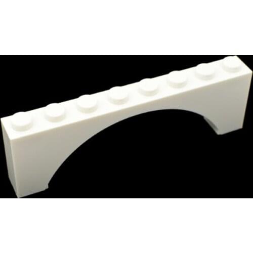 Smartable Brick Arch 1x8x2 Building Blocks Parts DIY Toys For Kids Compatible Major Brands 3308 City Toy 20pcs/lot gift