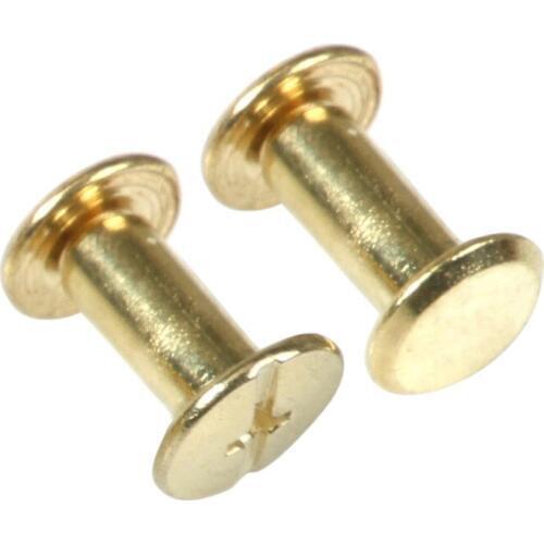 M5*15 Plated Copper Account Screw Rivet /Book Screw / Album Sample Book Docking Cook Pin M5 Hardware