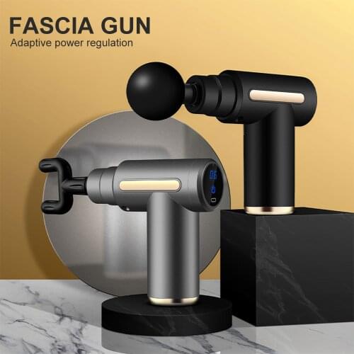 Fascia Gun Massage Gun 8 Level Electric Muscle Massager Body Massage Relaxation Fitness Muscle Pain Relief With LCD Display