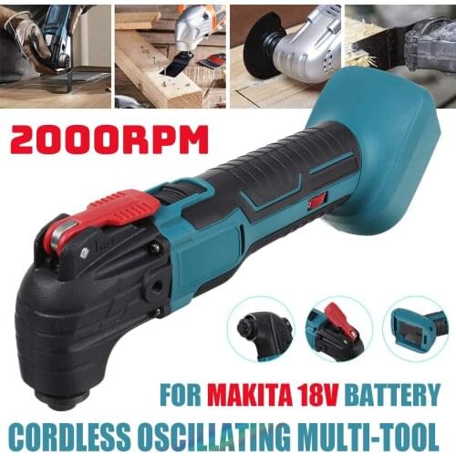 Multifunction Tool Oscillating Multi-Tools Variable Speed Renovator Home Decoration Trimmer Electric Saw for Makita 18V Battery