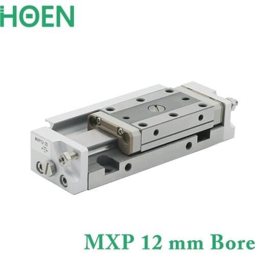 MXP12-15 MXP12-15B MXP12-15C MXP12-25 air slide table MXP series air slide table pneumatic cylinder double acting cylinders