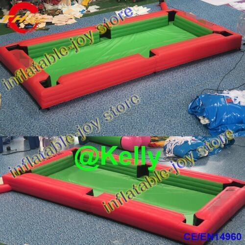 7x5m/8x5m/10x5m free shipping inflatable snooker game for sale, inflatable snookball pool, inflatable soccer snooker table game