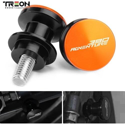 NEW 10MM For KTM 390Adventure 390adv 390 Adventure 2019 2020 2021 Motorcycle CNC Aluminum Swingarm Spool Slider Stand Screws