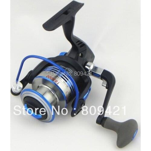 Whole Sale 20pcs/lot YB5000 Whole Sale 20pcs/lot New 7 BB YB5000 High Power Gear Spinning Reel Fishing Reel Spinning Reels blue