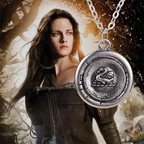 Snow White Necklace Vintage Antique Silver Color Once Upon A Time Emma Swan Talisman Pendant Movie Jewelry Men Women Wholesale