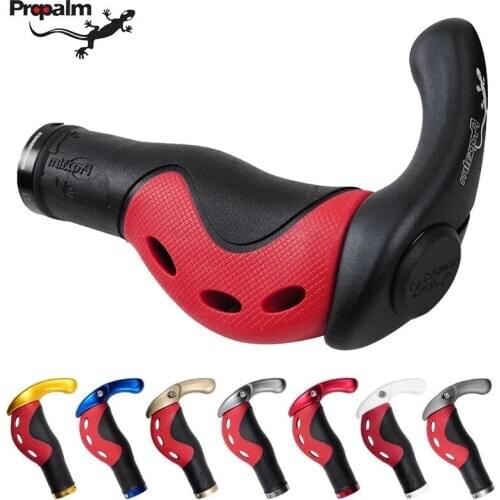 Propalm1920-2BD Gecko Bicycle Handlebar Aluminum Alloy Anti-skid BMX Parts MTB Mountain Bicycle Handle Grips
