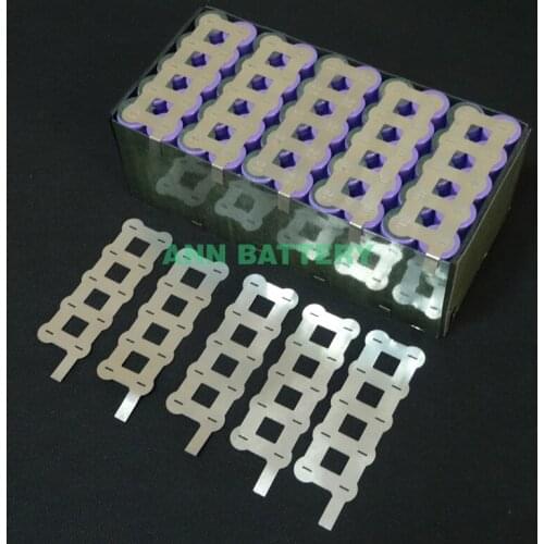 18650 battery pure nickel bus bar used for 18650 cell 2S5P connection lithium battery nickel busbar