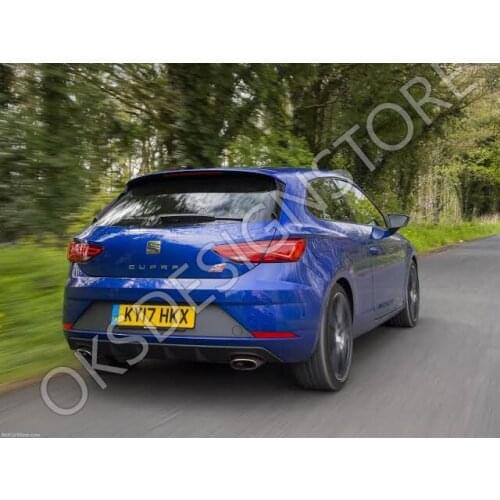 For Seat Leon SC Coupe MK3 5F 2013 2020 FR Style FRP Spoiler