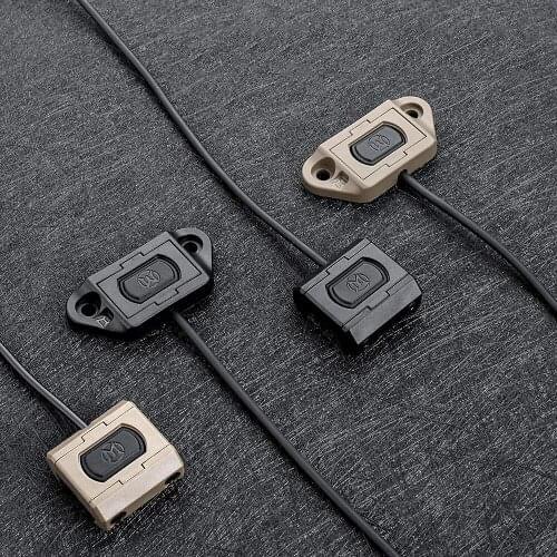 Airsoft Modlite ModButton Lite Pressure Tape Switch For Surefire M300 M600 Weapon Light DBAL A2 PEQ15 Fit Keymod M-Lok Picatinny