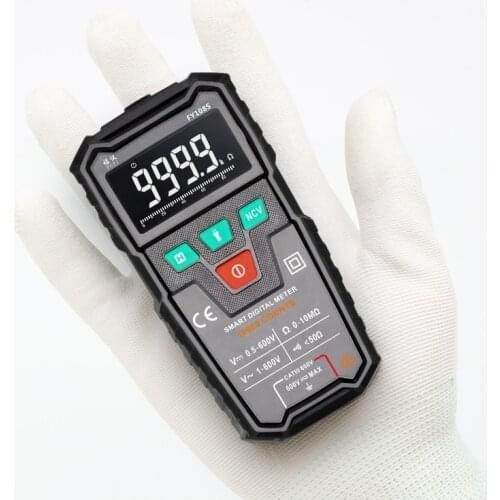 Mini Smart Multimeter Intelligent Automatic Multimeter 9999 Counts High Precision Digital Multimeter Tester True RMS Multimetro