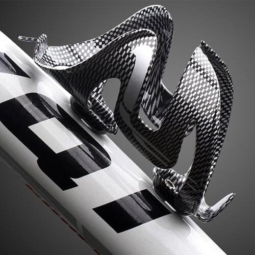 Bike Water Bottle Cage Bicycle Lightweight Bottle Holder Otdoor Cycling Drink Cup Bracket Carbon Fiber Kettle Rack Bottle Tool