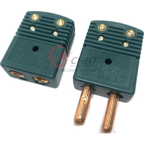 High Quality Hot Sale R/S Type Green Color Big Thermocouple Connector Plug