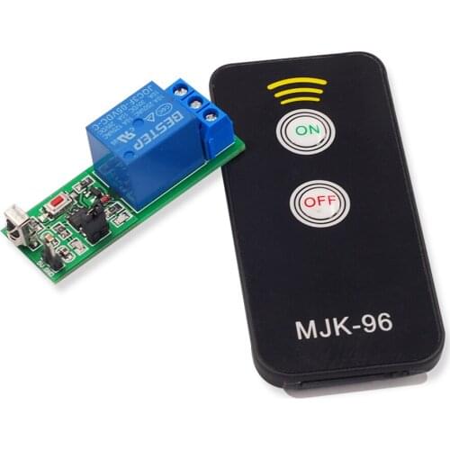 1 -channel 5V IR Infrared Remote Control Relay Module Relay Module+Remote Control with high-quality materials