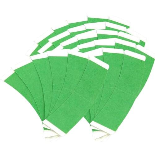 36 Pieces Double-sided Strong Adhesive Tapes for Lace Front Wigs Green Color