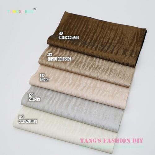 5PCS--20X22CM DIY Hair Bow Material Pearly Tiger Stripes PU Synthetic Faux Leathers