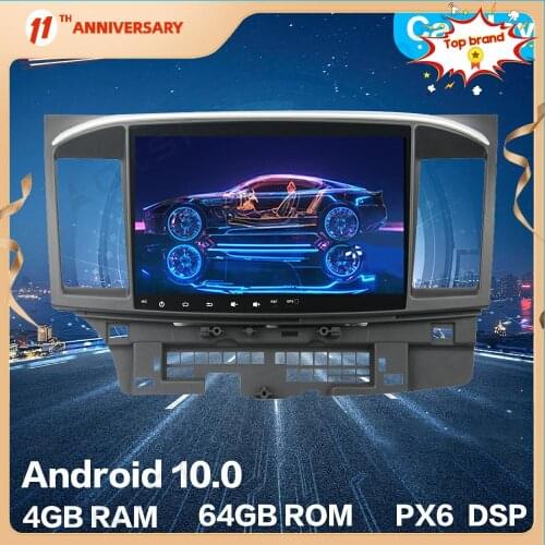 Aotsr Android 10.0 4+64G Car Radio Player GPS Navigation Car Stereo Multimedia For Mitsubishi Lancer EVO 2007 - 2017 DSP Carplay