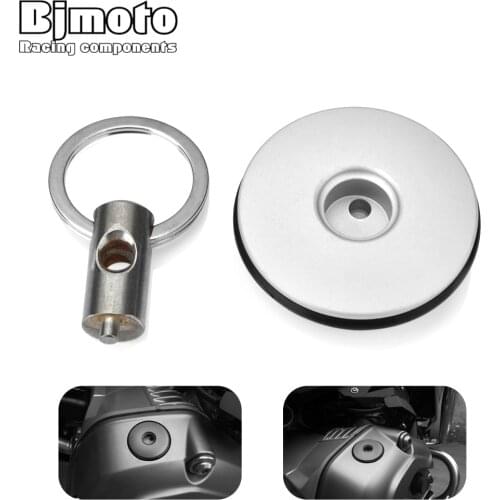 BJMOTO Motorcycles Engine Oil Filter Filler Cap Tank Cover For BMW R1200GS R1200 GS R 12000GS ADV 2007-2017