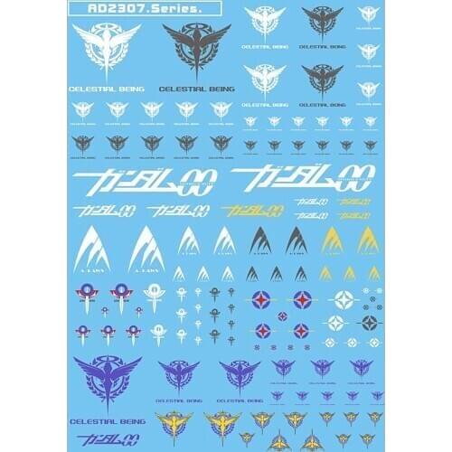 D.L high quality Military emblem series Decal water paste 01 For Bandai RG 1/144 MG 1/100 PG 1/60 Celestial Being Gundam DL165