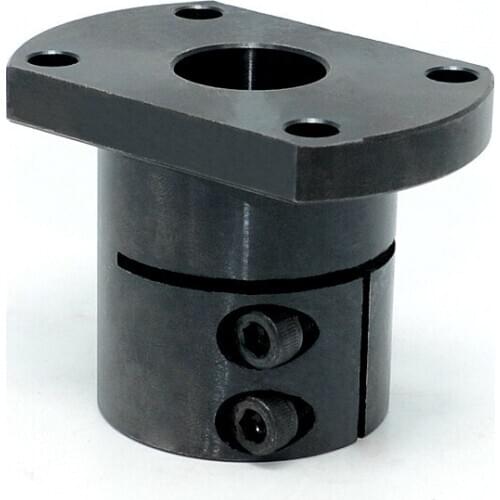 Carbon steel flange double-sided cutting guide shaft, open fixed base mask machine bushing