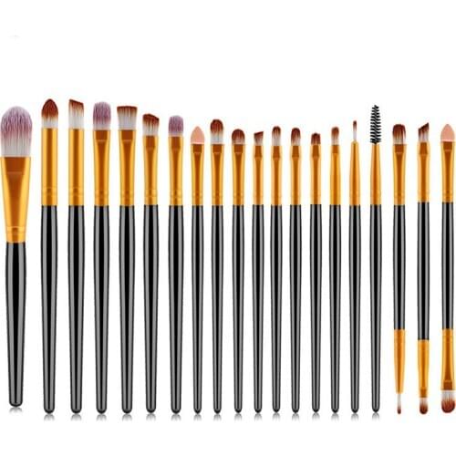 20PCS/sets Makeup Brushes Foundation Powder Blush Eyeshadow Concealer Lip Eye Make Up Brush Cosmetics Beauty Tools for gift