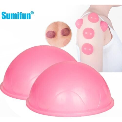 Sumifun 1pcs Chinese Medical Vacuum Cans Cupping Cup Cellulite Suction Cup Therapy Back Body Anti-cellulite Massage Tools S/M/L