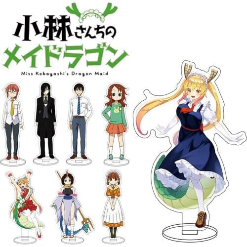 Kobayashi-san Chi No Maid Dragon Miss Toru Kanna Acrylic Stand Figure Desktop Decoration Collection Model Toy Cosplay