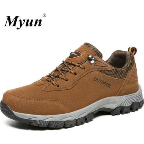 Big Size 47 48 49 Men Outdoor Waterproof Breathable Tactical Combat Army Boots Desert Training Sneakers Anti-Slip Trekking Shoes