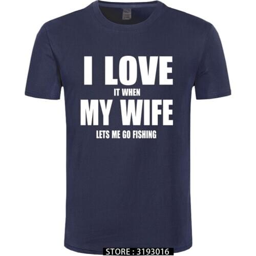 Newest 3D Printed T-shirt I LOVE MY WIFE FISHINGER Vintage Black T Shirt Men Ulzzang Hip Hop New Tshirt for Boys Christmas