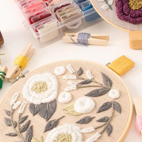 Diy Material Package Kit Beginner Material Package European Embroidery Cross Stitch