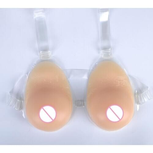 E Cup Silicone Breast Forms Supports Artificial Chest False Breast Prosthesis 1400g Super Soft Fake Breast For Female Mastectomy
