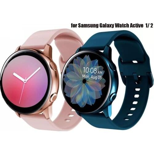 Silicon Wrist Strap For Xiaomi Amazfit Bip Lite/Stratos 2 3/Pace/GTS GTR 47MM 42MM Band For Huawei Watch GT 2 GT2 Correa