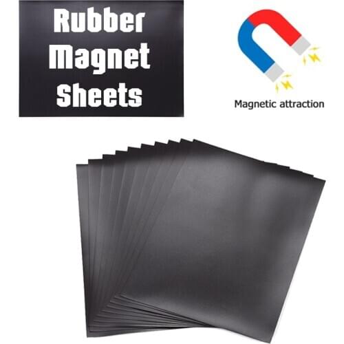 10PCS/SET Rubber Magnet Sheet Storage Pockets 7x5inch For Cutting Dies Organizer Scrapbooking DIY Crafts Folders Tools 2020