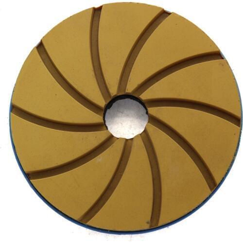 100mm 125mm 150mm Snail Lock Edge Polishing Pad Edge grinding wheel marble polishing pad grinding granite concrete stone