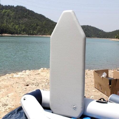 2021 Solar Marine 2 Person PVC Inflatable Boat Air Mat Bottom Portable Folding Lightweight Wear-resistant Kayak Dinghy Air Deck