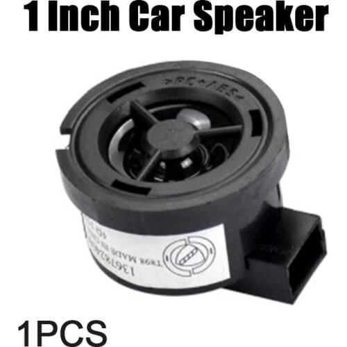 Car Tweeter 1 Inch 4 Ohm 35w Audio Speaker Pp Basin Tweeter Capacitor 4.7uf Seismic Vehicle Tweeter
