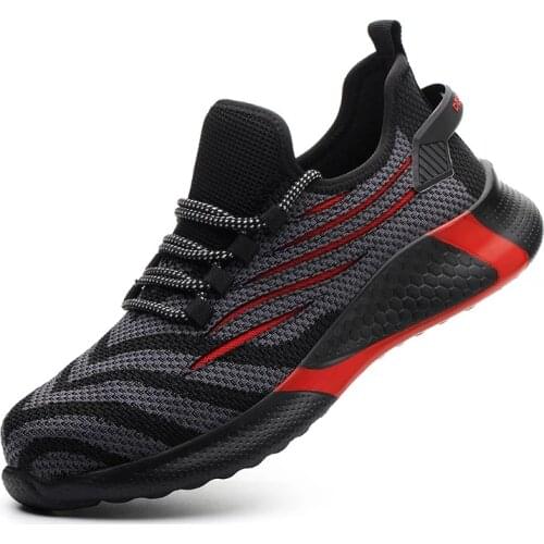 COZOK Labor Insurance Safety Mens And Womens Shoes, Anti-smashing, Anti-puncture, Light-weight Work Safety Protective Shoes