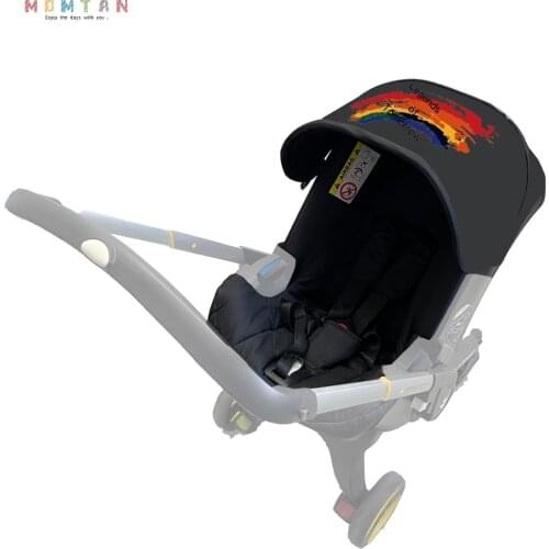 FooFoo Car Seat Stroller Accessories Rain Cover Sunshade Mosquito Net Seat Cushion Change Kit Cup Holder For Doona Stroller