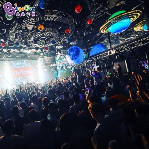 Custom made 2m inflatable Jupiter ball / inflatable Jupiter planets / inflatable planets for hanging decoration toys