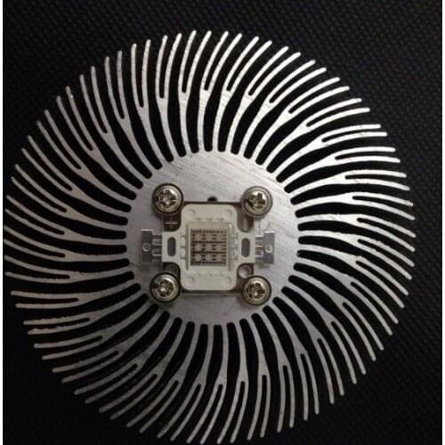Round/Circular Aluminium diy led Heatsink cooling for led 10W