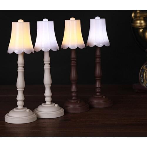 Small Night Light Bedside White Light Desk Lamp Nursery Office Cafe Ornament