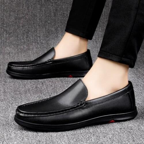 Men Casual Shoes slip on Fashion Male Shoes outdoor Cow Suede Leather Men Loafers leisure Moccasins Mens Driving Shoes