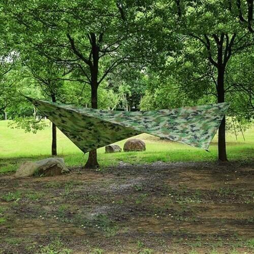 Outdoor Ultra-light Tarpaulin Hammock Tent With Waterproof Awning Canopy Setting Hammock Portable Outdoor Tent Canopy Tent