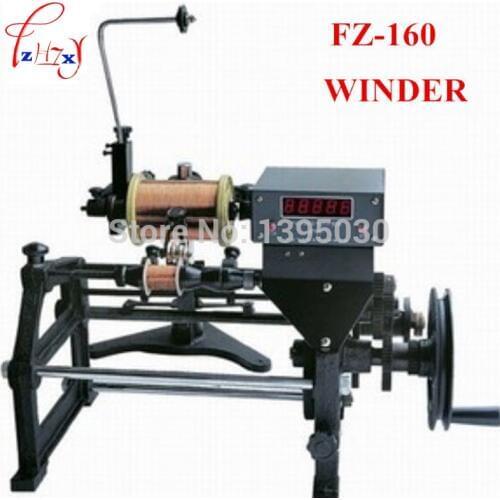 1pc New FZ-160 Manual Automatic Hand Electronic Coils Winding Machine 220V Applicable wire diameter 0.06-0.50mm