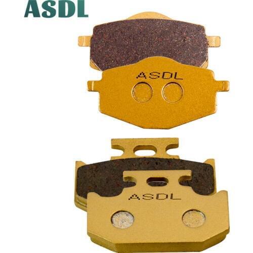 Motorcycle Front and Rear Brake Pads For Yamaha DT 125 RE 2005-2007 #c