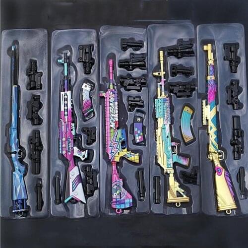 22CM PlayerUnknowns Battlegrounds PUBG peripheral weapon model AWM M416 AKM M762 M24 SKS