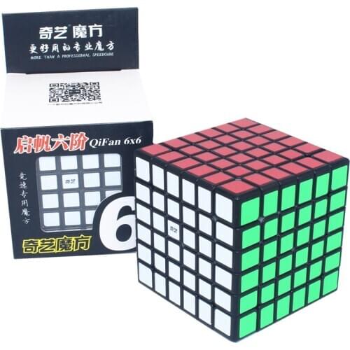 QiYi QiFan 6x6x6 Magic Cube Competition Gift Exercise Brain Speed Professional Children Adult Education Puzzle Creative Smooth