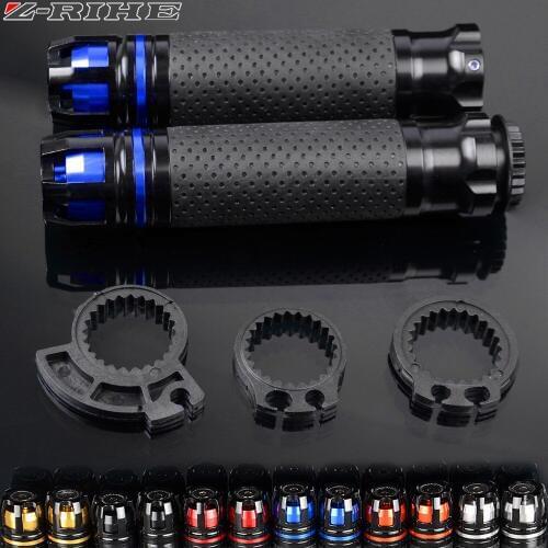 22mm 7/8'' Motorcycle Anti Skid Handle Grips grips&ends cnc 22mm handlebar For Suzuki Gsxr 750 Sv 650 Gsr 600 gsx Honda Yamaha