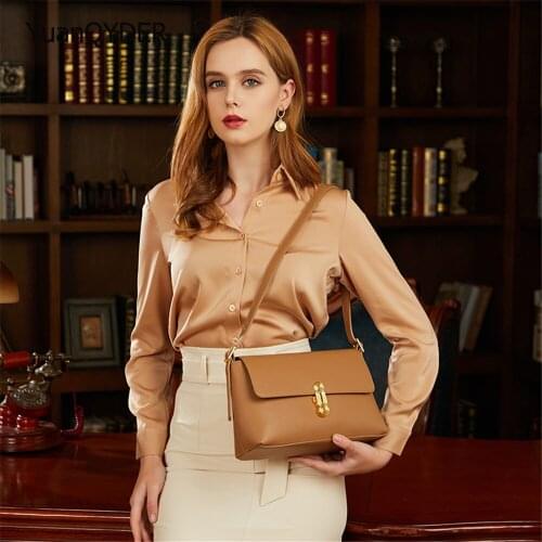 High Quality PU Leather Women Shoulder Bags Luxury Designer Womens Crossbody Bag Solid Color Ladies Wallet Bolsos De Mujer