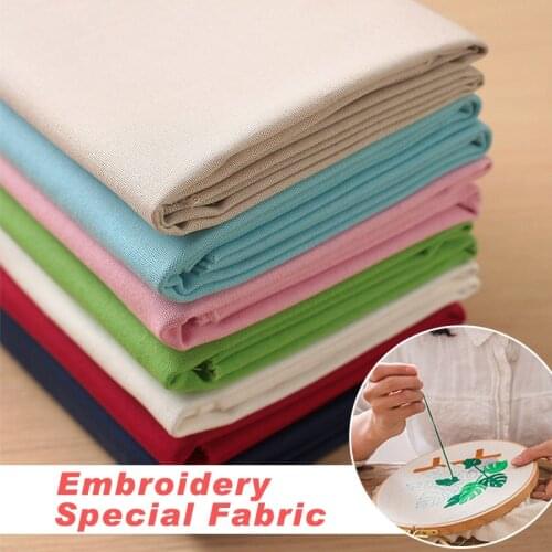1Pcs Sewing Cloth fabric mbroidery Cloth For DIY Sewing Quilting Needlework Patchwork Handmade Material embroidery Crafts