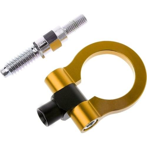 Universal Racing Towing Car Tow Hook Fit for bmw E46 E81 E30 E36 E90 E91 European Car Auto Trailer Ring Car Accessories 40GF